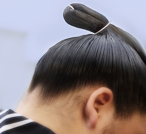 cheveux d'un japonnais